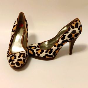 Cheetah print heels